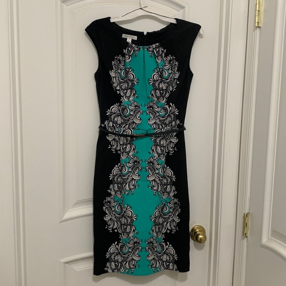 Elegant London Times Sleeveless Midi Dress
